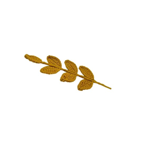 13" Crochet Leaf Pick by Ashland